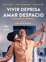 Cartel de Vivir deprisa, amar despacio