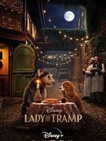 Cartel de La dama y el vagabundo