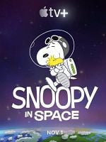 imagen de Snoopy en el espacio