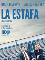 Cartel de La estafa (Bad Education)