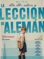 Cartel de La lección de alemán