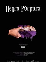 Cartel de Negro púrpura