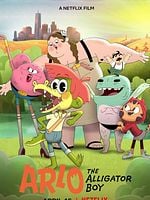 Cartel de Arlo, el chico caimán