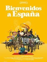 Cartel de Bienvenidos a España