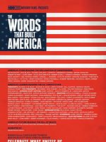 Cartel de Las palabras que construyeron América