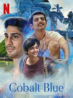 Cartel de Azul cobalto