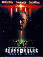 Cartel de Crossworlds: Entre dos mundos