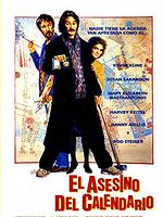 Cartel de El asesino del calendario