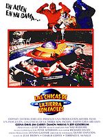 Cartel de Las chicas de la Tierra son fáciles