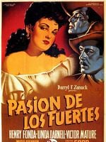 Cartel de Pasión de los fuertes