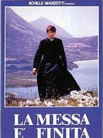 Cartel de La misa ha terminado