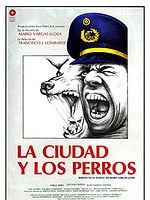 Cartel de La ciudad y los perros