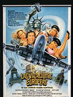 Cartel de Las vacaciones europeas de una chiflada familia americana