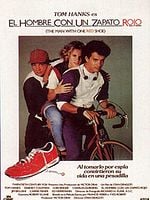 Cartel de El hombre con un zapato rojo