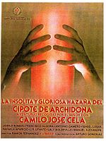 Cartel de La insólita y gloriosa hazaña del cipote de Archidona