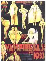 Cartel de Vampiresas de 1933