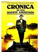 Cartel de Crónica de una muerte anunciada