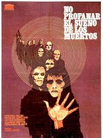 Cartel de No profanar el sueño de los muertos