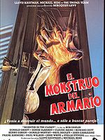 Cartel de El monstruo del armario