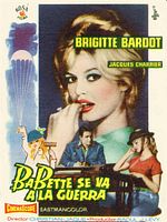 Cartel de Babette se va a la guerra