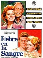 Cartel de Fiebre en la sangre