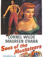 Cartel de Los hijos de los mosqueteros