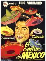 Cartel de El cantor de México