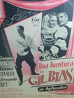 Cartel de Una aventura de Gil Blas