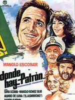 Cartel de Donde hay patrón...