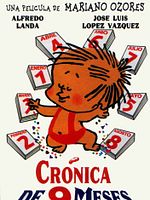 Cartel de Crónica de nueve meses
