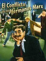 Cartel de El conflicto de los Hermanos Marx