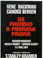 Cartel de De presidio a primera página