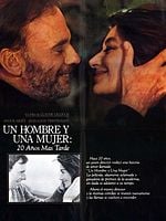Cartel de Un hombre y una mujer: Segunda parte