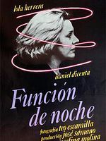 Cartel de Función de noche