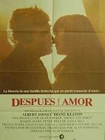 Cartel de Después del amor