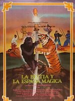 Cartel de La bestia y la espada mágica