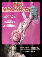 Cartel de No matarás