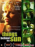 Cartel de Things behind the sun