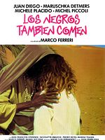 Cartel de Los negros también comen