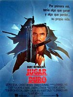 Cartel de Jugar duro
