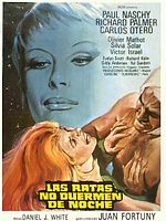 Cartel de Las ratas no duermen de noche