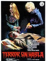 Cartel de Terror sin habla