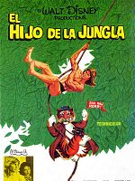 Cartel de El hijo de la jungla