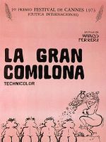 Cartel de La gran comilona