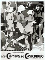 Cartel de Los cuentos de Canterbury