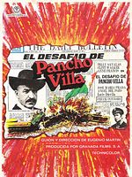 Cartel de El desafío de Pancho Villa