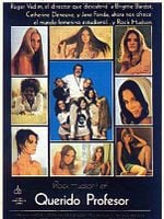 Cartel de Querido profesor