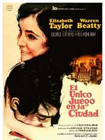 Cartel de El único juego de la ciudad