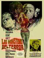 Cartel de Los monstruos del terror