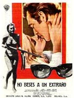 Cartel de No beses a un extraño